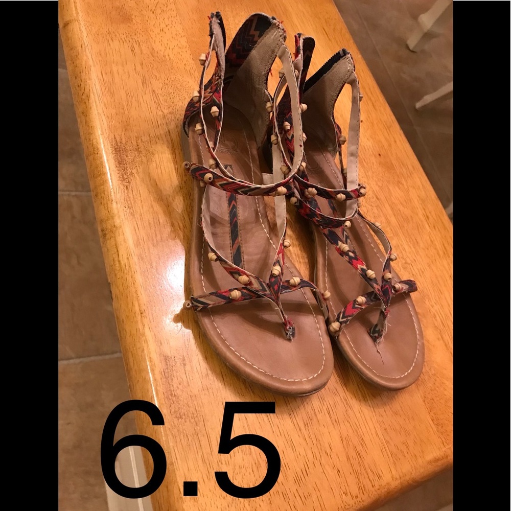 Tribal sandals